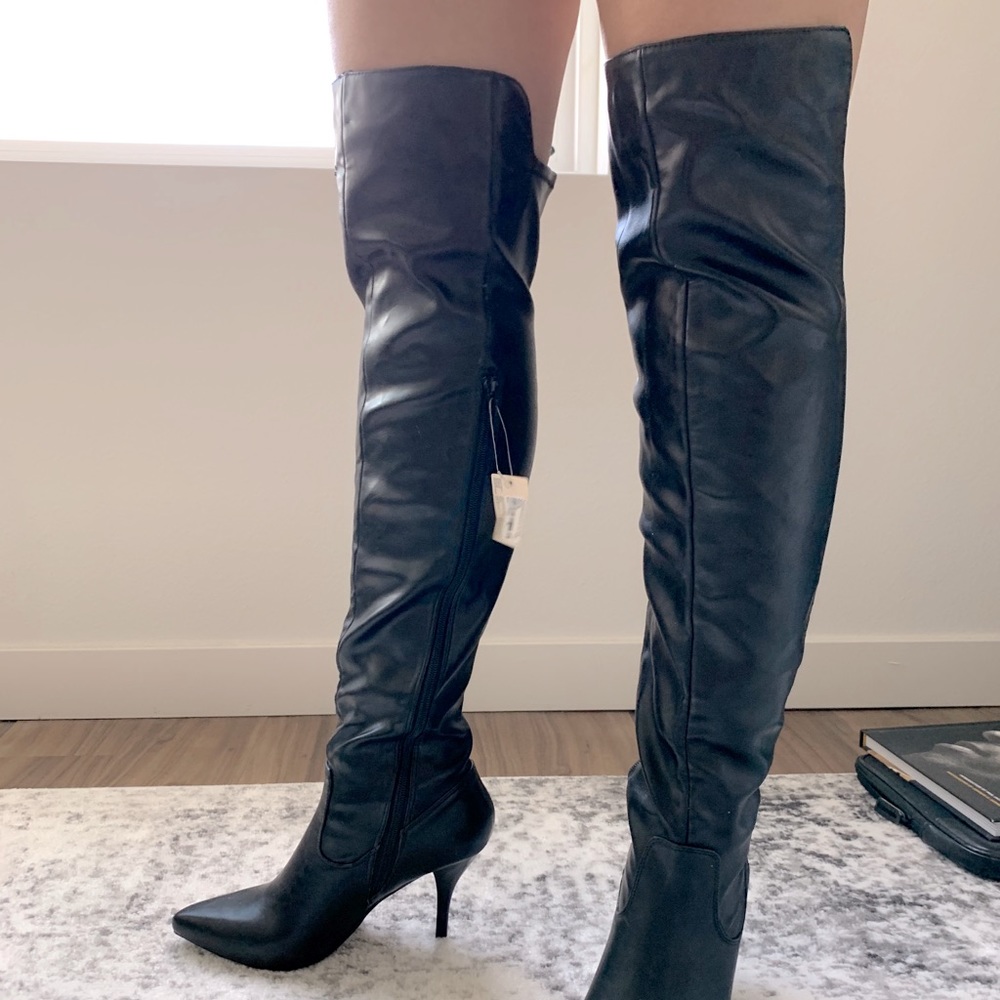Knee high boots- New